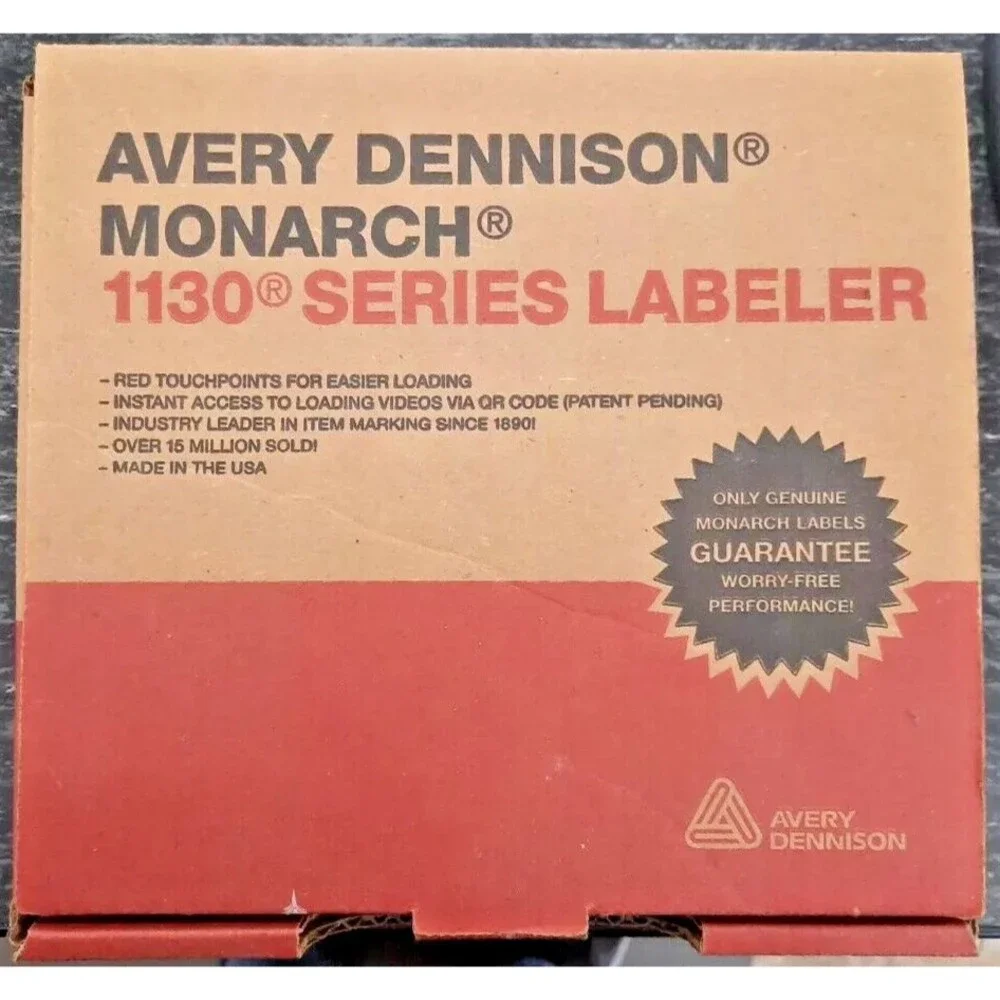 Avery Dennison Monarch 1130 Series Labeler Red Touchpoints M0113101 8163 SH